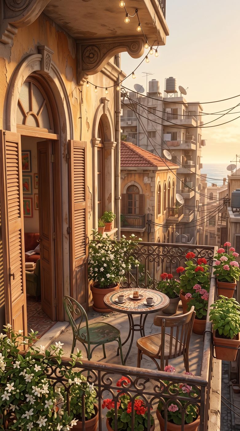 The balcony — Bayt Maya